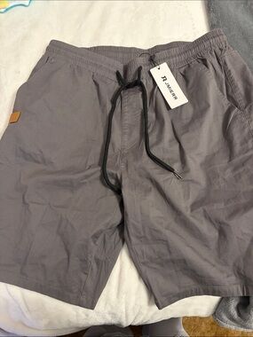NWT Jmierr Gray Drawstring lightweight  Shorts